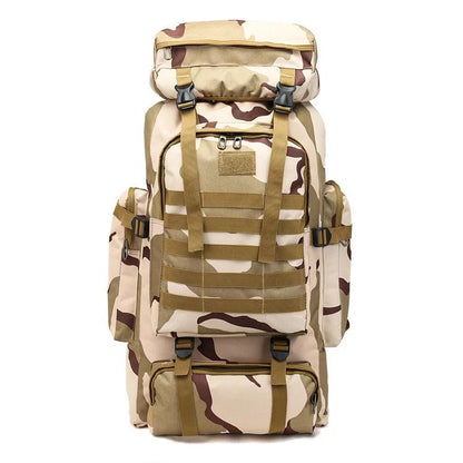 Trending 2022 60l Outdoor Trekking Travel Large Shoulder Bag Men Hiking Camping Rucksack Molle Tactical Backpacks - Miami beauty1