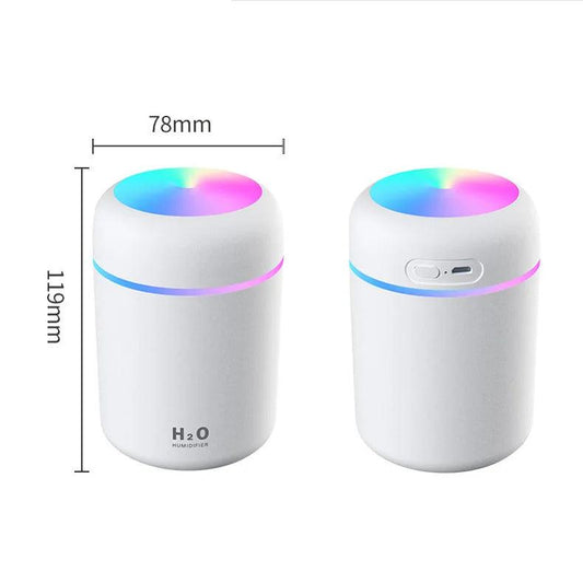 USB H2O air humidifier Mini Ultrasonic Atomizer USB Room Car Humidifiers aroma Air humidifier - Miami beauty1